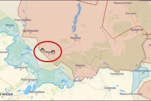 Лиман, карта